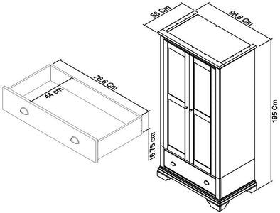 Double Wardrobe