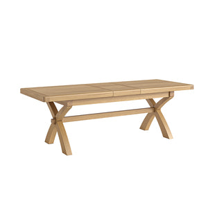 8076 Cross Leg Ext. Dining Table