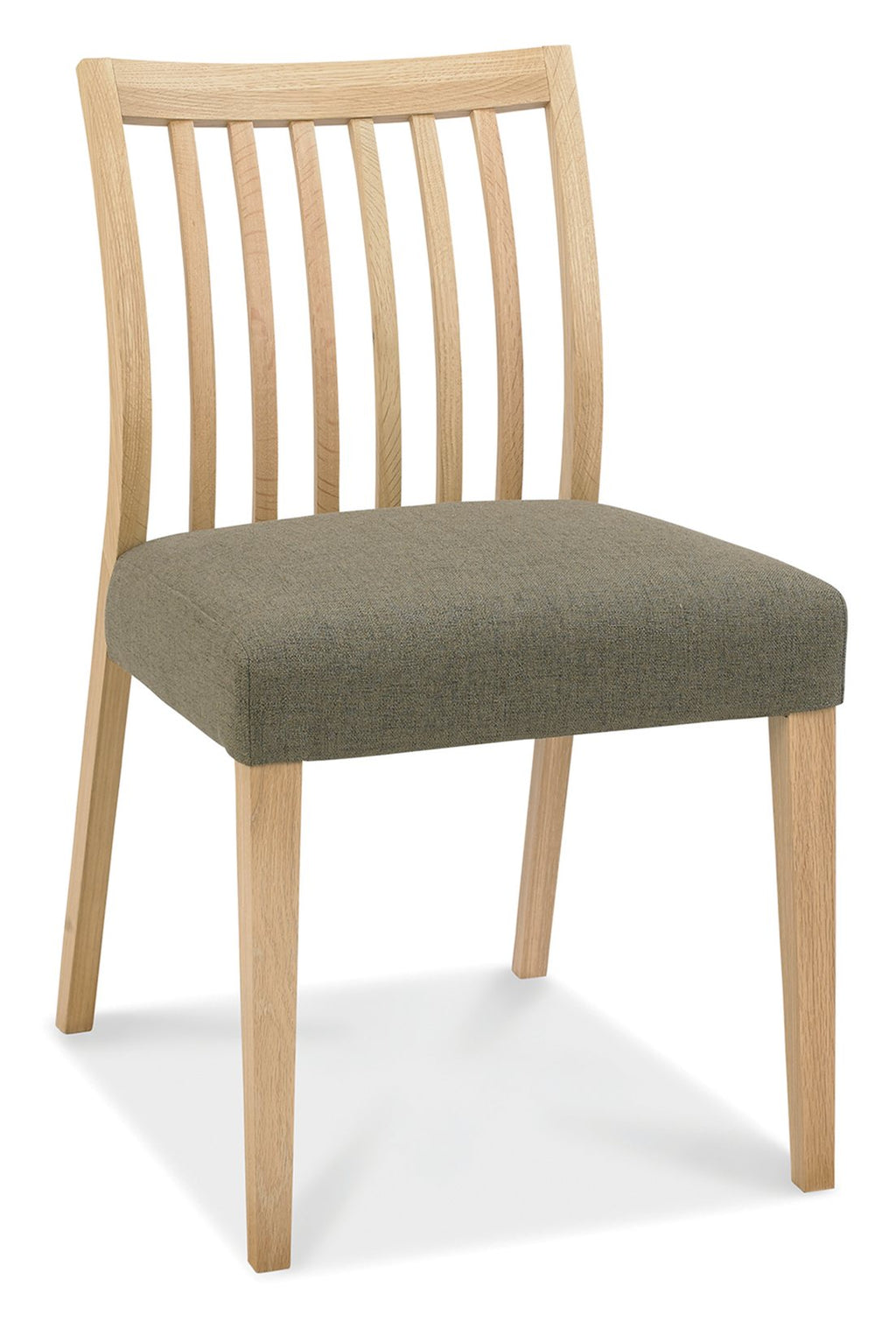 8101-09SL-BG Low Slat Back Chair - Black Gold Fabric (Pair)
