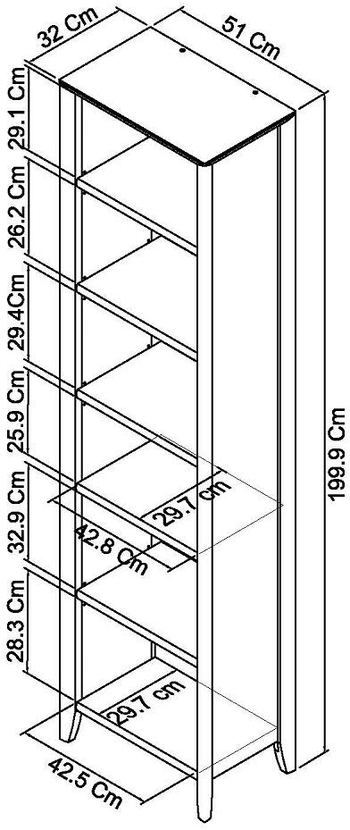 8101-26 Narrow Bookcase_6.jpg