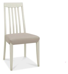 8102-09SB-GR Slat Back Chair - Bonded Leather (Pair)