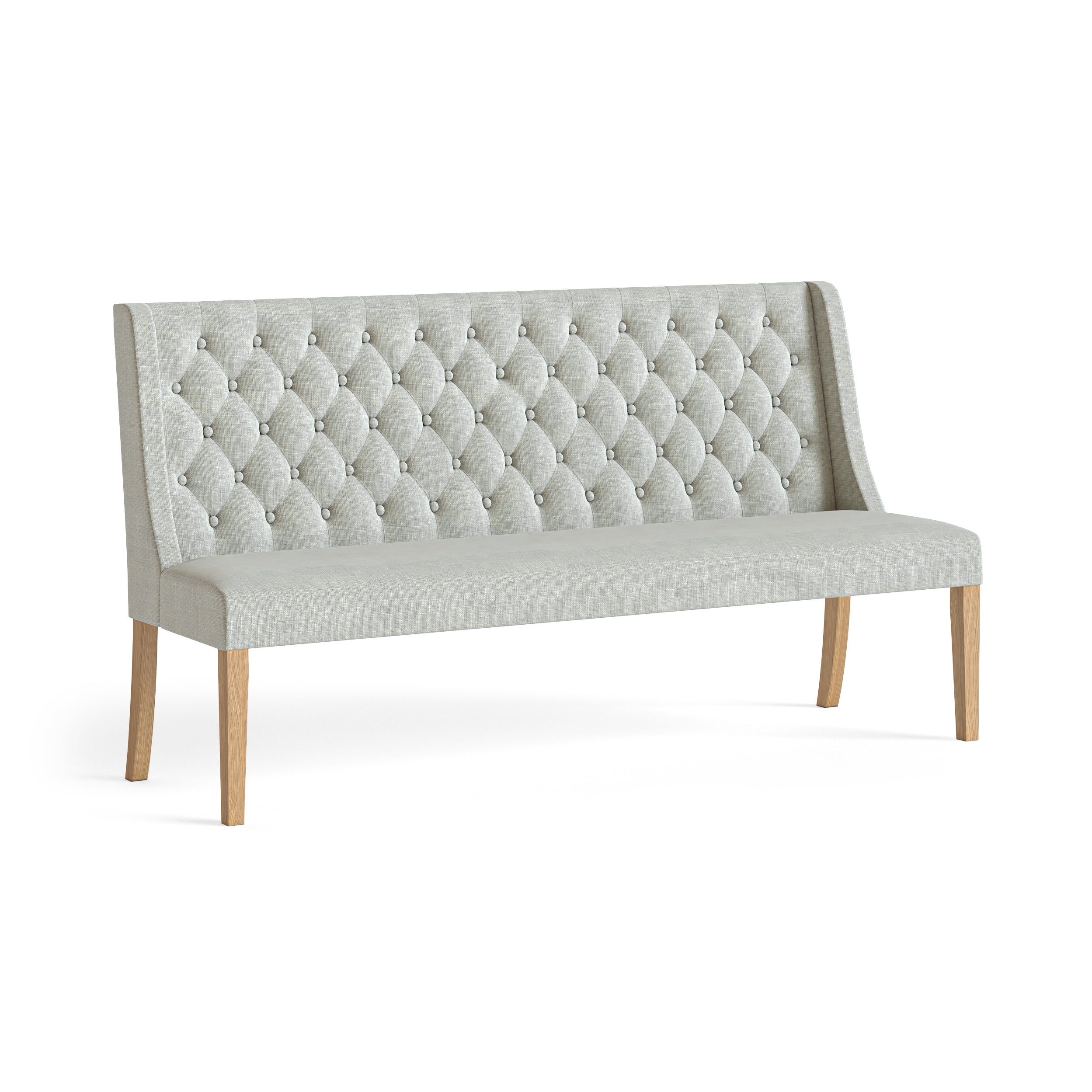 8103 Button Back Sofa - Beige