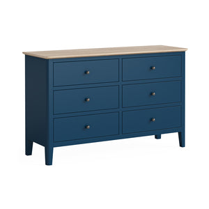 Chest 6 Drawers - Navy