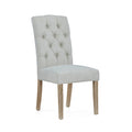 8494 Chelsea Chair - Natural KD - White Wash Leg