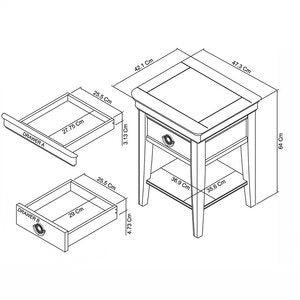 1 Drawer Nightstand