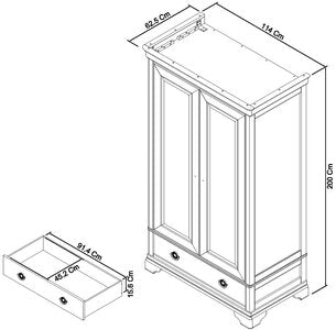 Double Wardrobe