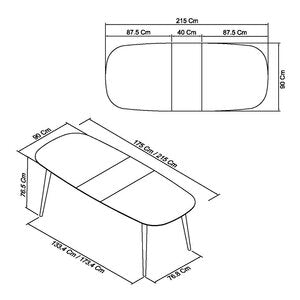 6-8 Dining Table