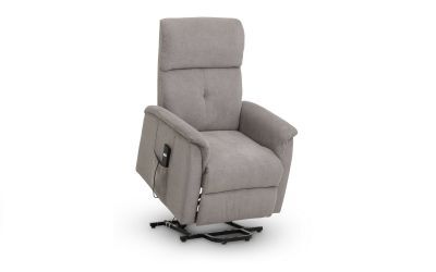 Rise And Recline Chair Taupe Fabric