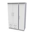 AVN131 Triple 2 Drawer Robe