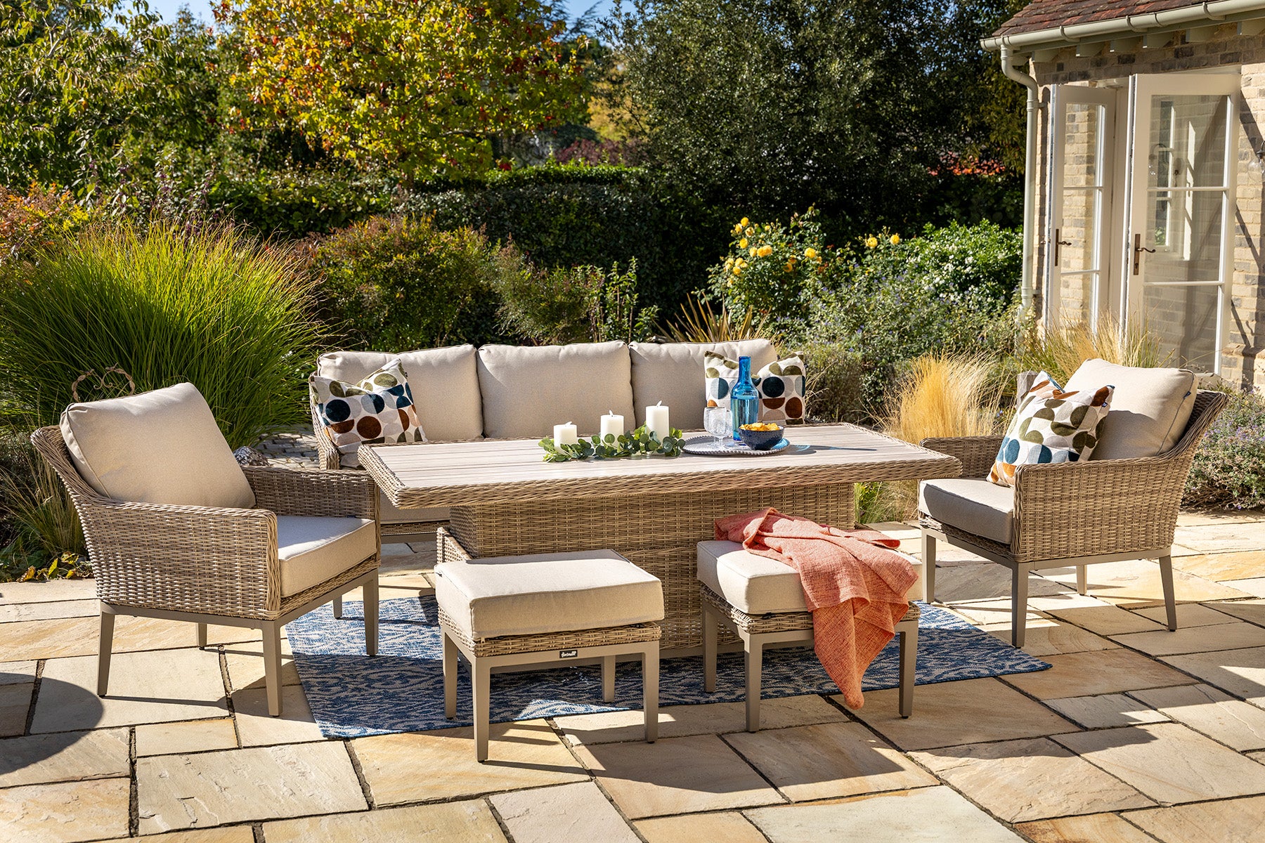 Hartman Arley 3 Seat Sofa Weave Lounge Set