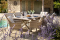 Hartman Arley 8 Seater Weave Rectangular Dining Set