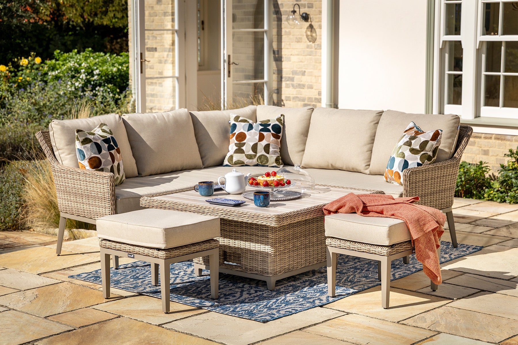 Hartman Arley Weave Square Corner Sofa Set