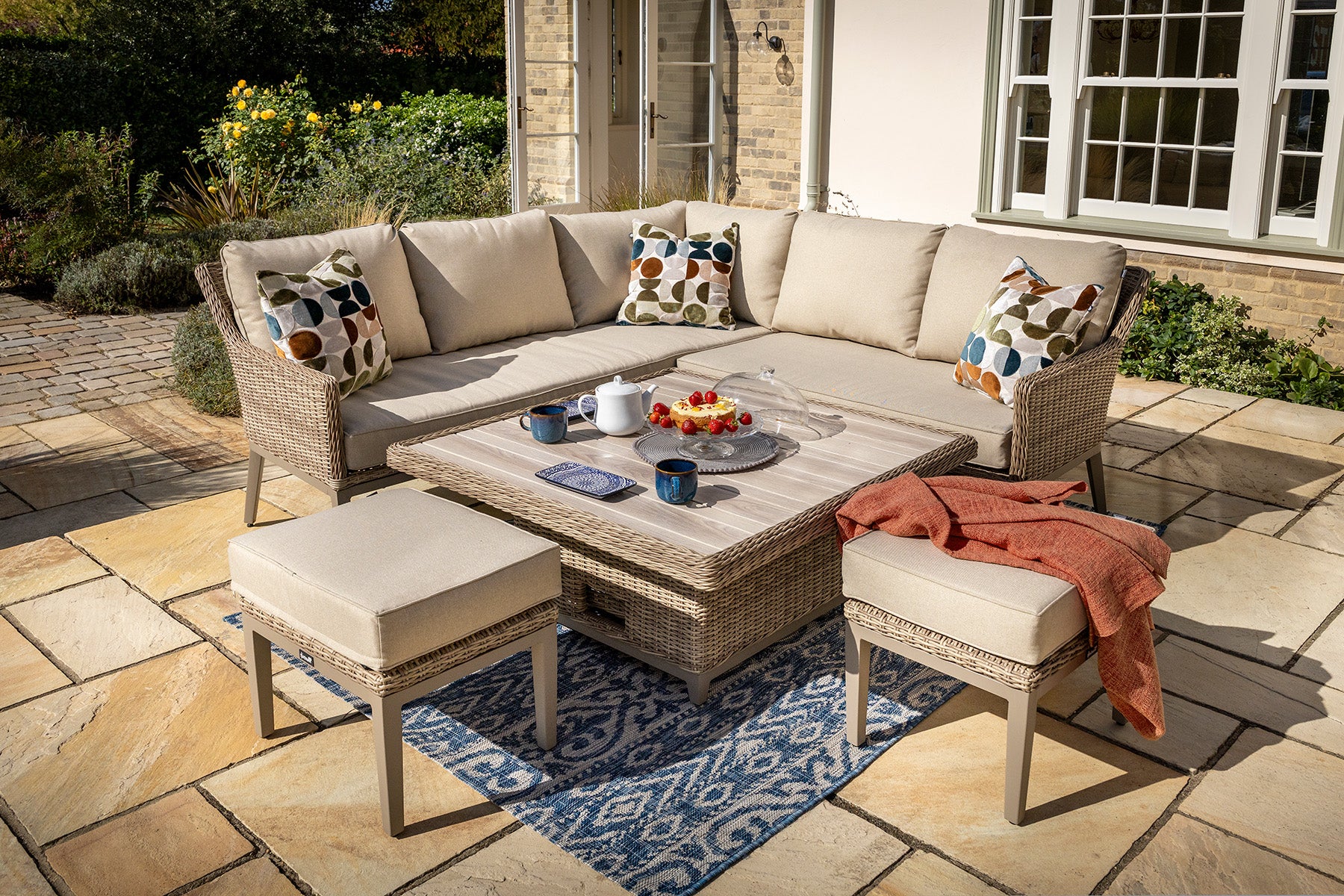 Hartman Arley Weave Square Corner Sofa Set