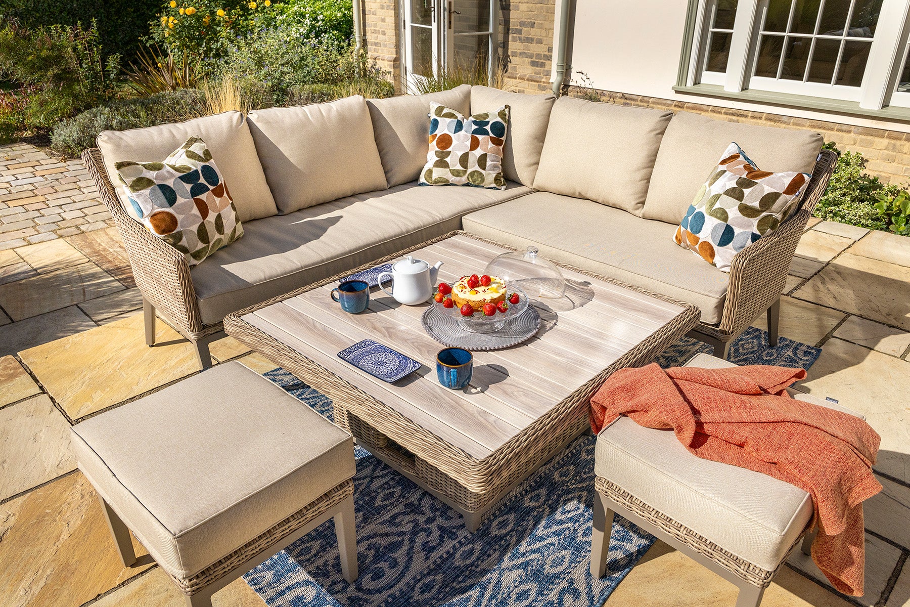 Hartman Arley Weave Square Corner Sofa Set