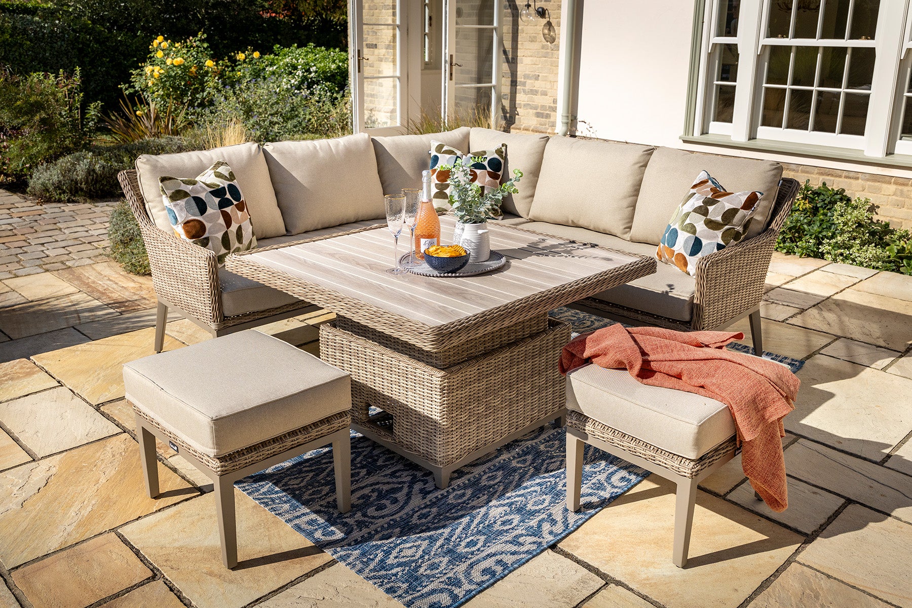 Hartman Arley Weave Square Corner Sofa Set