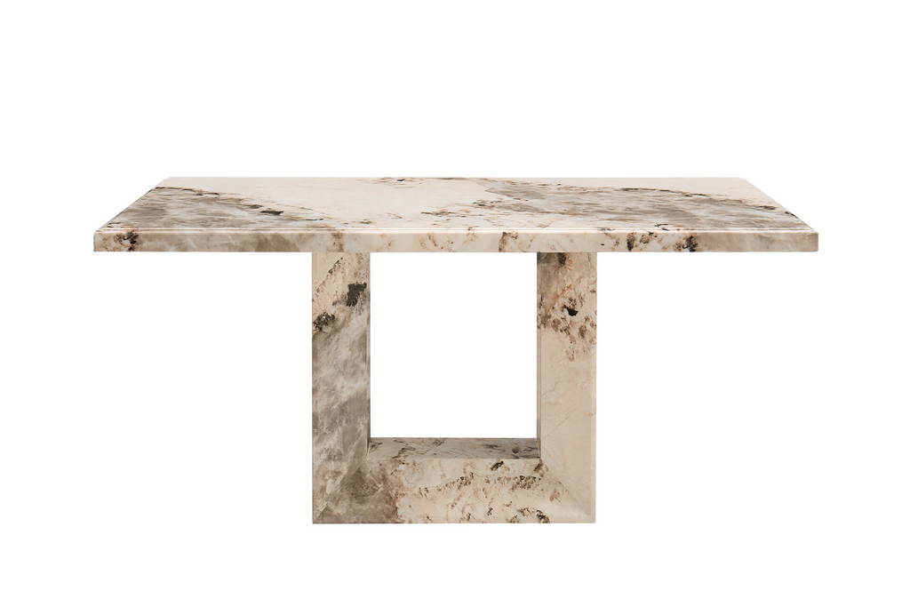 Ats-160-MO Dining Table 1600 - Mottled Mocha
