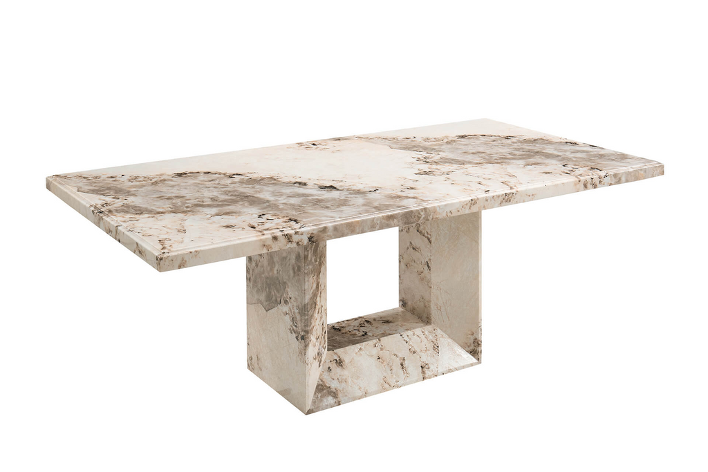 Ats-200-MO Dining Table 2000 - Mottled Mocha