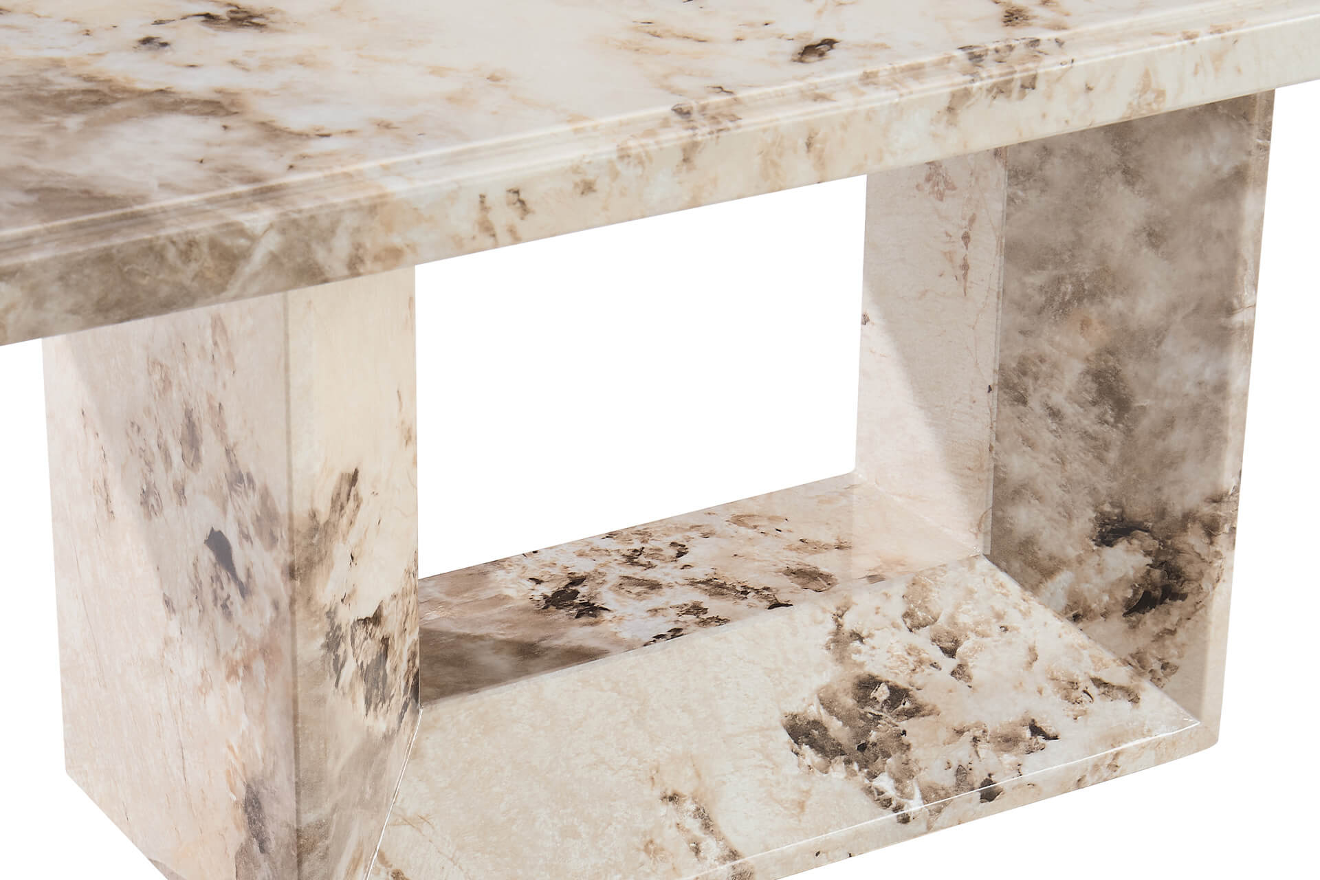Ats-007-MO Coffee Table - Mottled Mocha