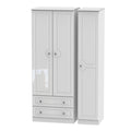 BAL141 Tall Triple 2 Drawer Robe