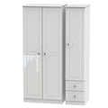 BAL150 Triple Plain + Drawer Robe