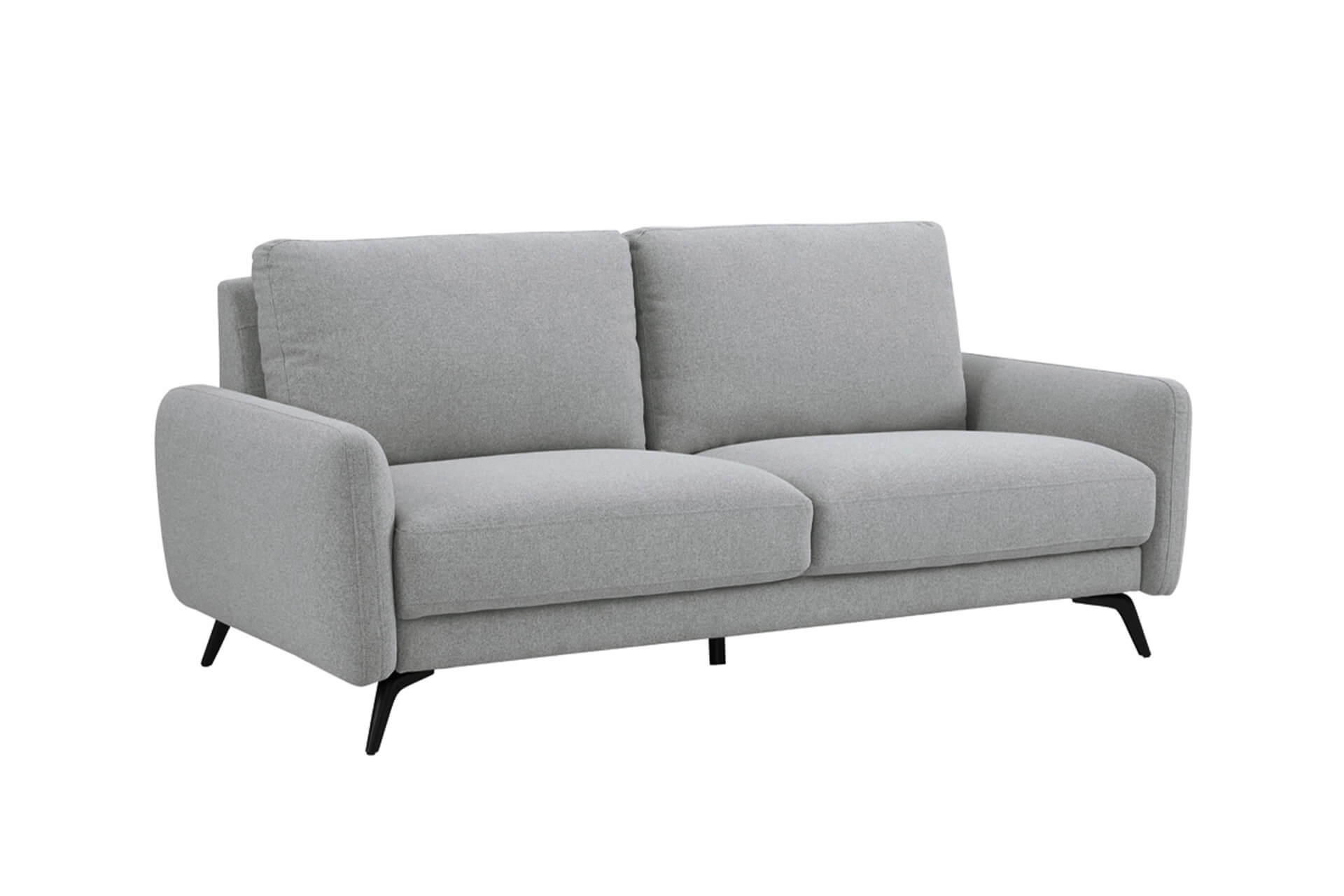 Bby-303-GY 3 Seater Fixed - Grey