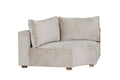 Bdi-506-MK Modular Corner Sofa - Mink