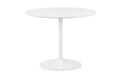 BLA101 Round White Pedestal Table