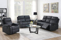 2 Seater Manual Recliner - Dark Grey