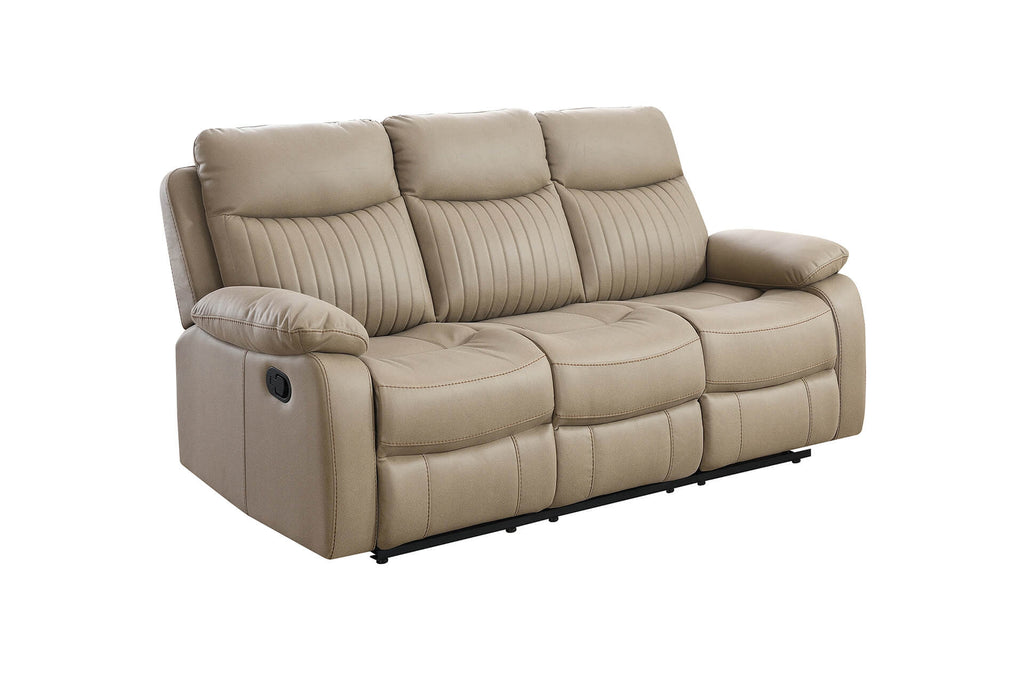 Bly-313-BR 3 Seater Manual Recliner - Brown