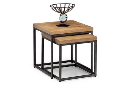 BRO005 Nesting Lamp Tables - Oak