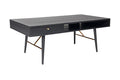 Bar-007-BK Coffee Table 1150 - Black and Copper