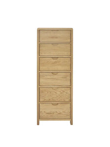 1364 6 Drawer Tall Chest