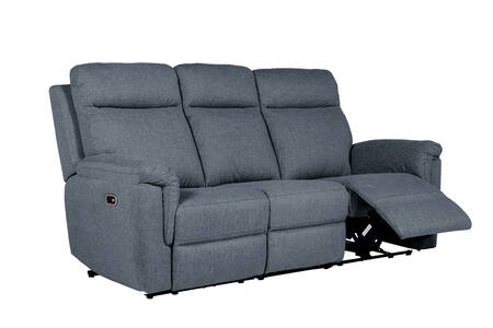 3 Seater Electric Recliner Sofa - Azul