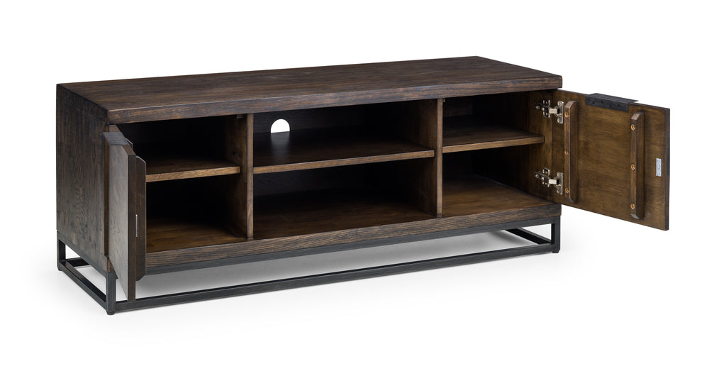 Brooklyn Dark Oak TV Unit - Open.jpg