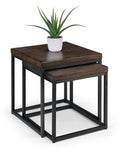 BRO025 Nesting Lamp Tables - Dark Oak
