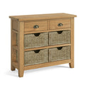 5878 Console Table With Basket
