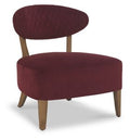 C08197VCR Casual Chair - Crimson Velvet Fabric (Single)