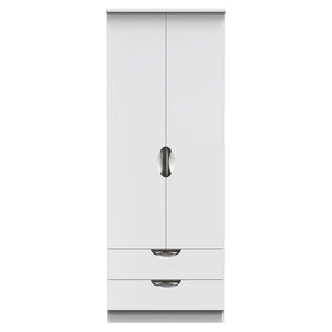 Tall 2ft6in 2 Drawer Robe