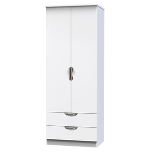 CAM081 Tall 2ft6in 2 Drawer Robe