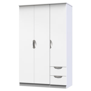 Triple Plain + Drawer Robe