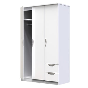 Triple Plain + Drawer Robe