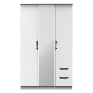 Triple Mirror + Drawer Robe