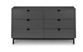 CHL004 6 Drawer Wide Chest