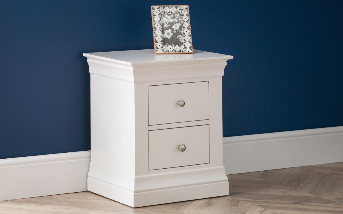 CLE201 2 Drawer Bedside - Surf White.jpg