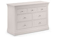 CLE303 4+3 Drawer Chest - Light Grey