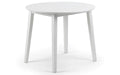 COA001 White Dropleaf Table