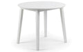 COA001 White Dropleaf Table