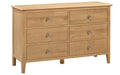 6 Drawer Wide Chest