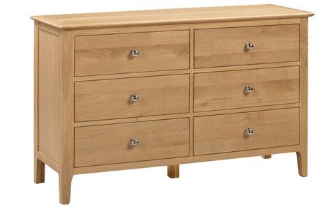 6 Drawer Wide Chest