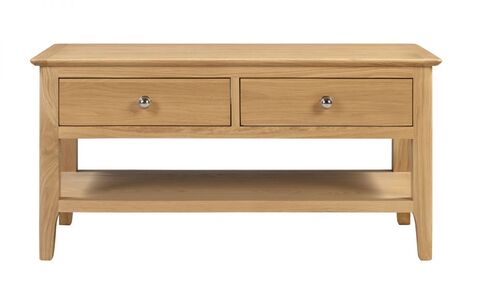 Coffee Table With 2 Drawers